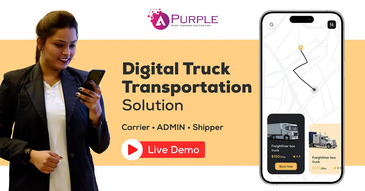 Logistics and transportation live demo