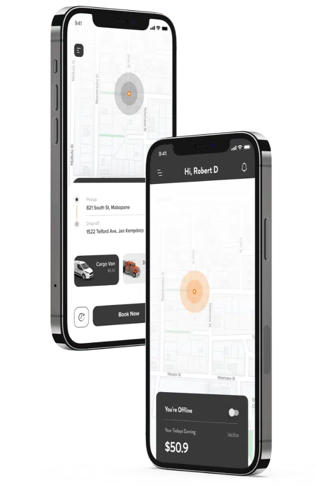 UI UX Design for Trucking App