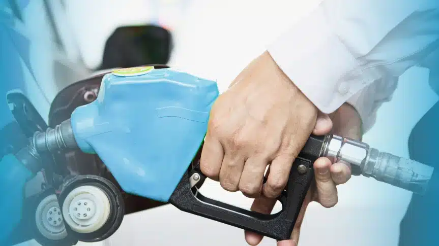 Uber gas delivery service app