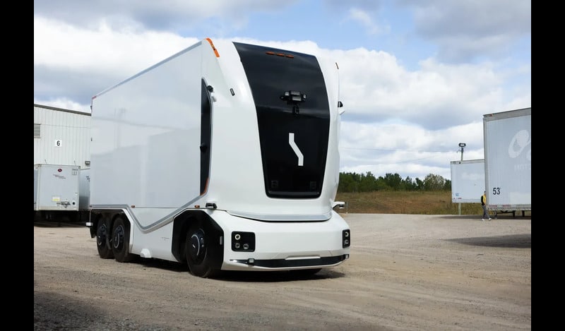 automatic driverless truck