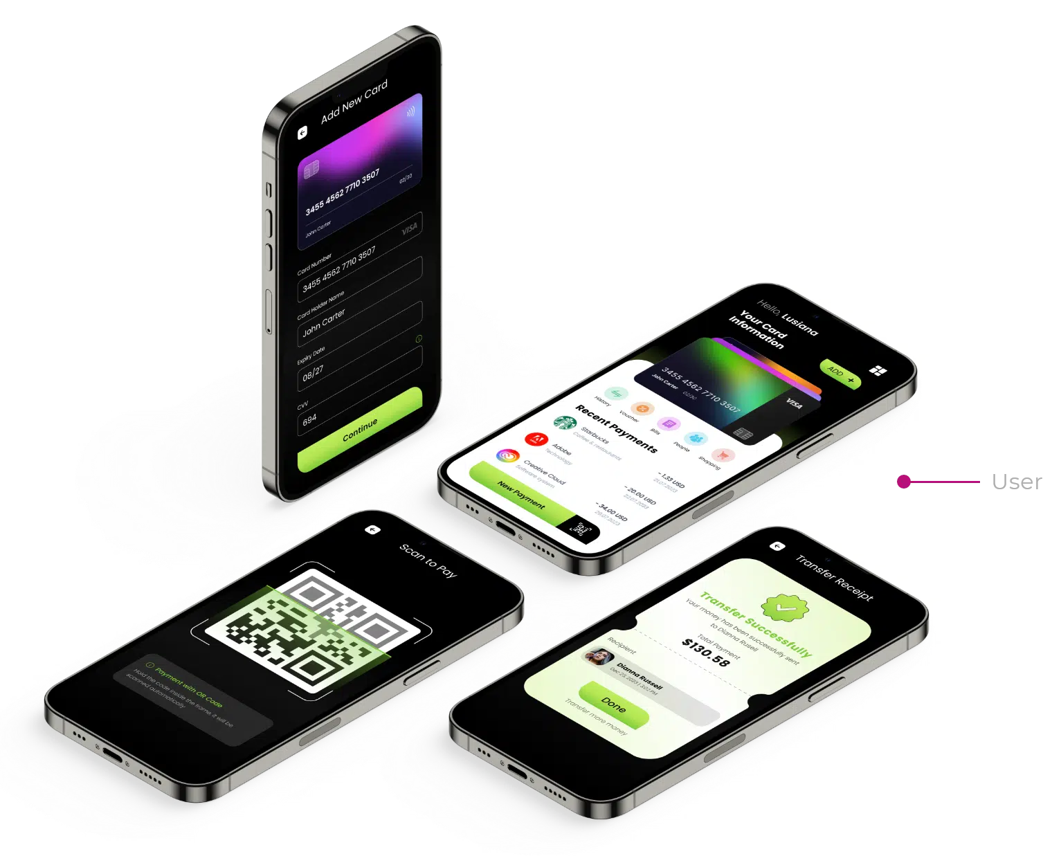 cash app ui design