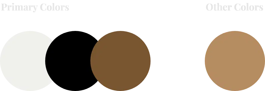 color palette for shoe app design