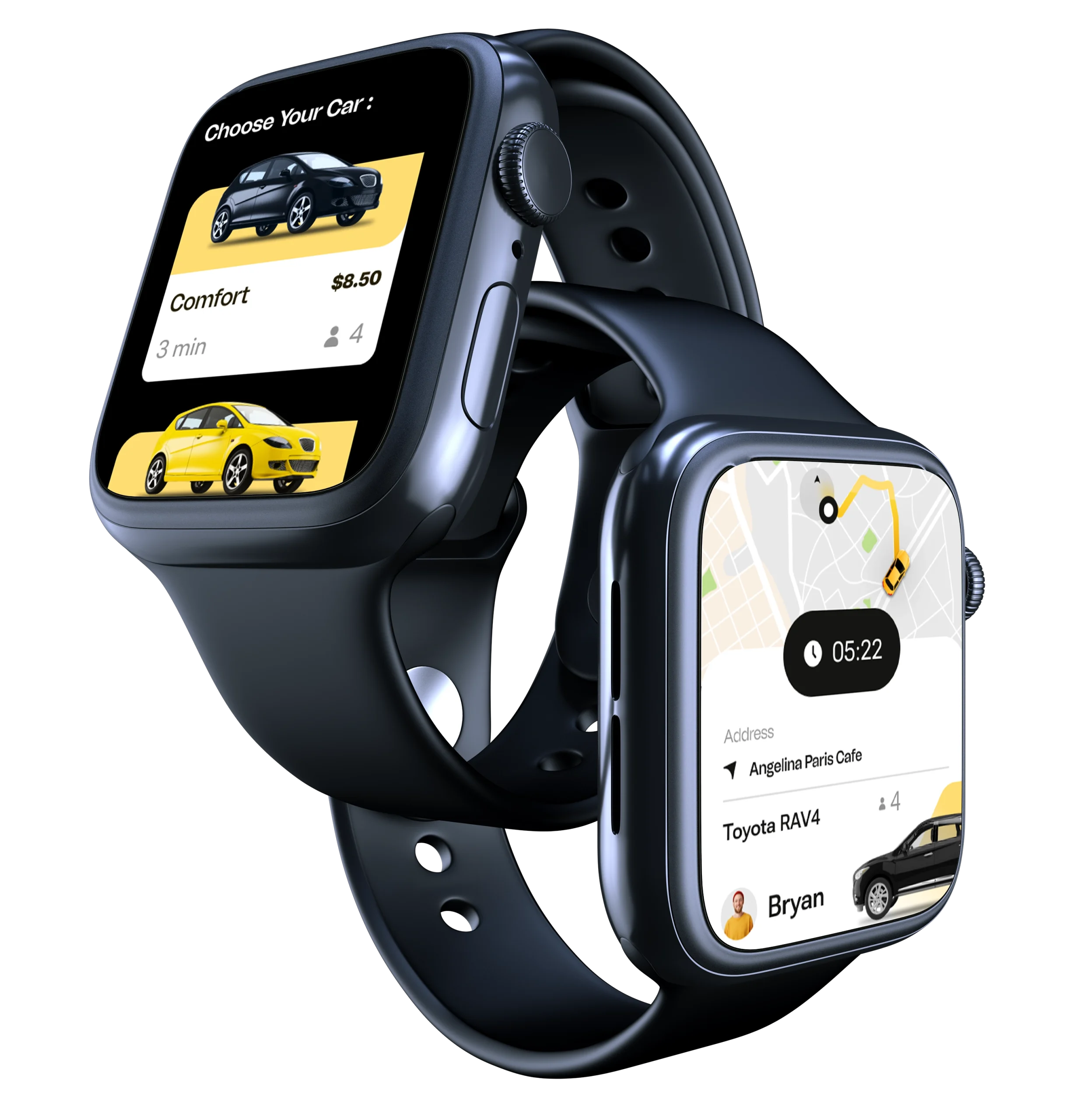 Smart Watch Features in Uber App Clone