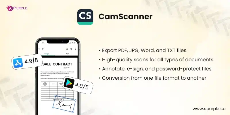 CamScanner Documentation App For Truckers