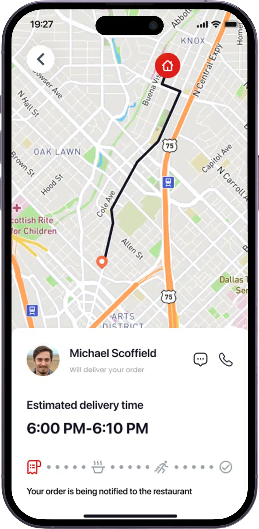 doordash clone user features