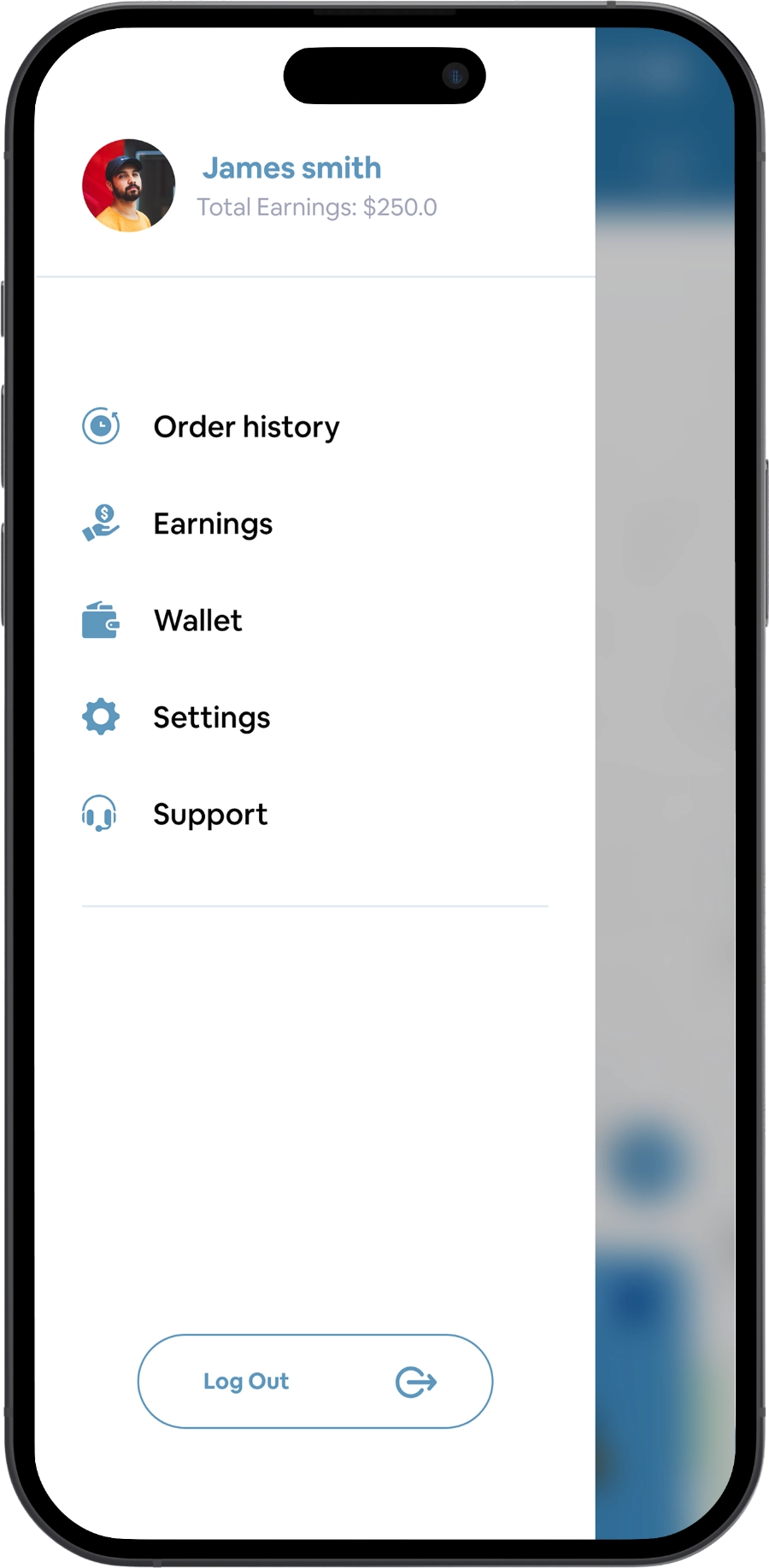 drizly clone app deliveryman app