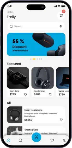 etsy clone app user features