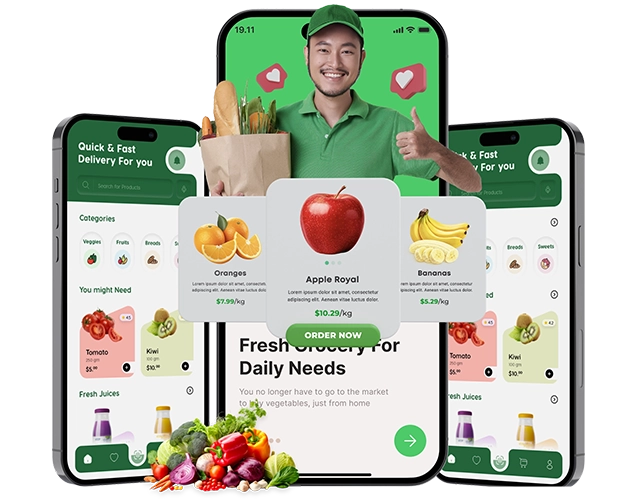 grocery app development