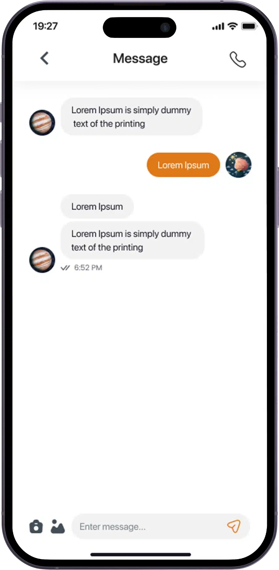 grubhub clone delivery partner app