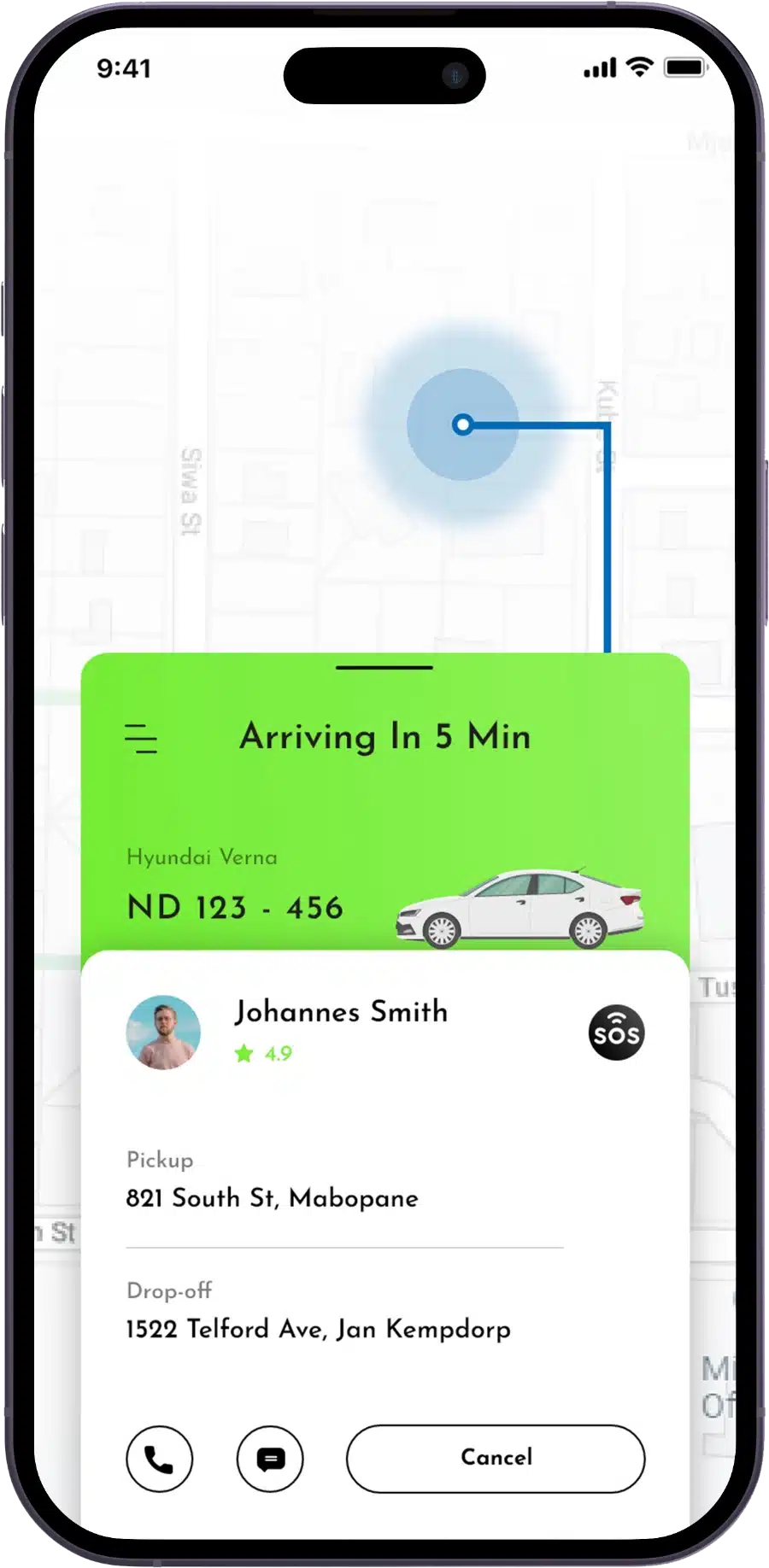 indriver clone app user features