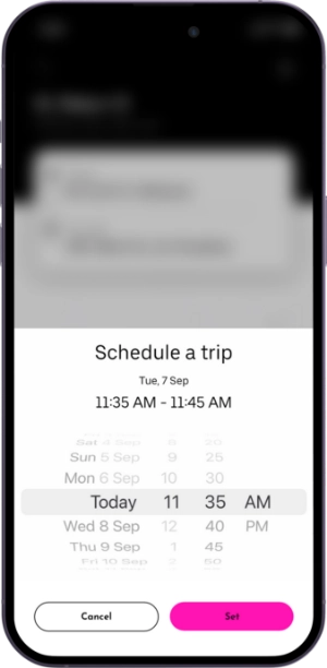 lyft clone app feature for user