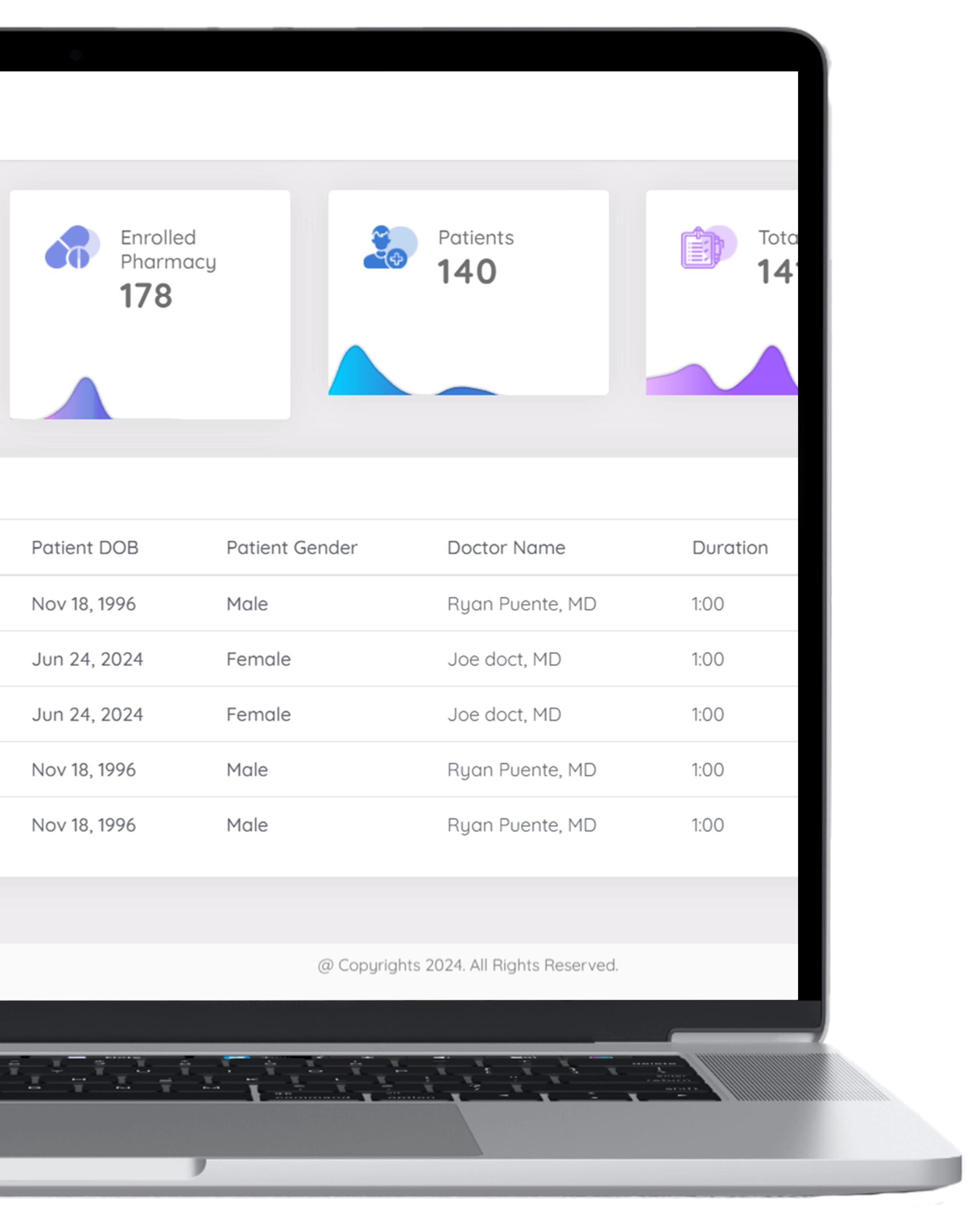 teledoc clone admin panel feature