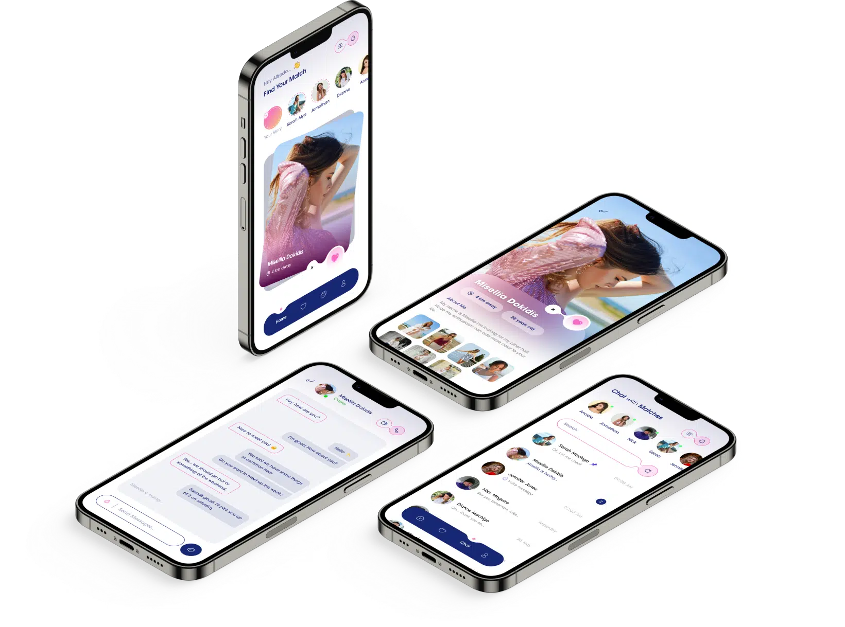dating app design templates