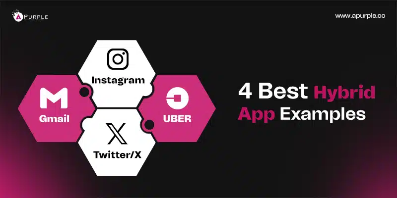 Popular examples of hybrid apps