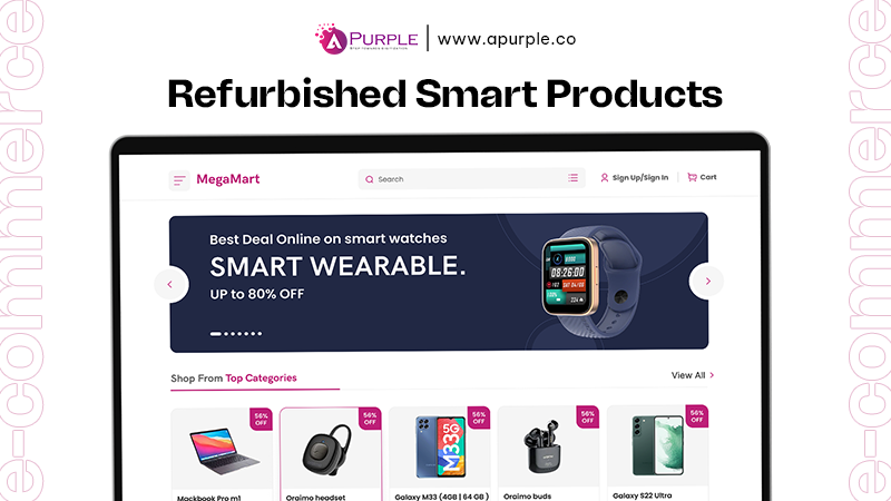 Refurbish smart product ecommerce idea