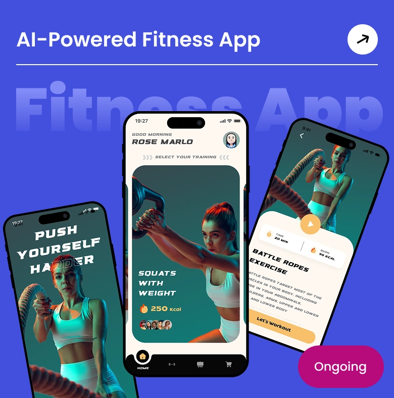 ai powered fitness app apurple portfolio