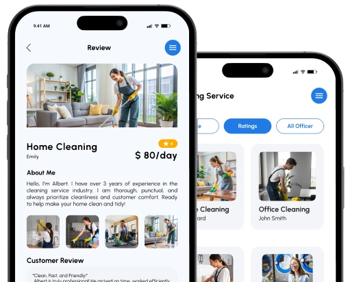 home service app case study developed by apurple